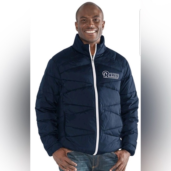 NFL Los Angeles Rams Puffer Coat - Picture 1 of 10